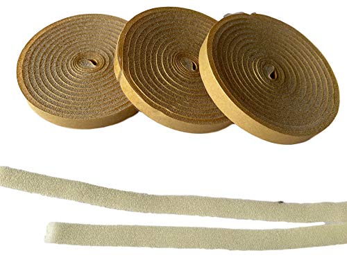 3 unidades de cinta de sellado EPDM blanca | autoadhesiva por un lado | caucho celular como cinta aislante universal | 3 x 2 m x 10 mm de ancho y 3 mm de grosor 3 unidades de cinta de sellado EPDM blanca | autoadhesiva por un lado | caucho celular como cinta aislante universal | 3 x 2 m x 10 mm de ancho y 3 mm de grosor
