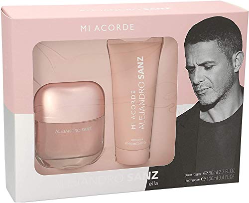 ALEJANDRO SANZ pack mi acorde colonia 80 ml + loción corporal 100 ml