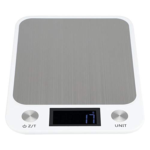Báscula Digital para Cocina de Acero Inoxidable, 10kg, Balanza de Alimentos Multifuncional, Peso de Cocina Báscula Digital para Cocina de Acero Inoxidable, 10kg, Balanza de Alimentos Multifuncional, Peso de Cocina