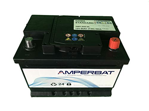 Bateria coche 60Ah +Derecha gama standard C14, D24 fabricada en España por primera marca Europea Bateria coche 60Ah +Derecha gama standard C14, D24 fabricada en España por primera marca Europea
