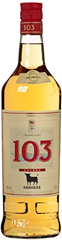 Bebida Espirituosa elaborada a base de Brandy 103 marca Osborne 30 % - 1 botella de 1L