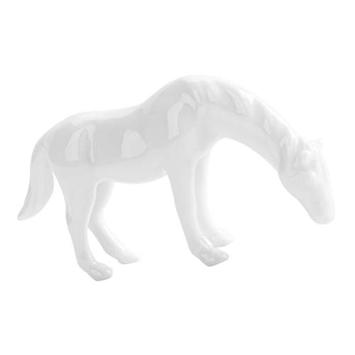 BESPORTBLE Cerámica Pony Caballo Figurita Miniaturas Granja Animales Coleccionables Decoración (Estilo Aleatorio)
