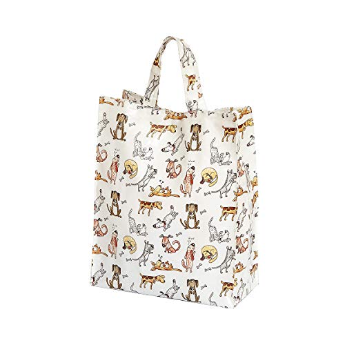 Bolsa de la Compra, Reutilizables con Divertido Diseño de Perros, 40 cm x 32 cm x 13 cm, Regalo para las Mujeres y los Amantes de los Perros Bolsa de la Compra, Reutilizables con Divertido Diseño de Perros, 40 cm x 32 cm x 13 cm, Regalo para las Mujeres y los Amantes de los Perros