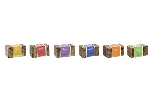 Bonita Caja Porta Incienso Aromático Rectangular Hecha de Madera Base Quemador de Metal Set Incluye 10 Mango de Incienso Forma de Conos 9,3x5,5x5,6 cm 6 Modelos y Aromas Diferentes para Elegir - ZEN