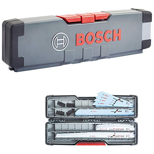 Bosch Professional Set de Hojas de sierra sable 16 uds Heavy (para madera y metal, accesorios para sierras sable)