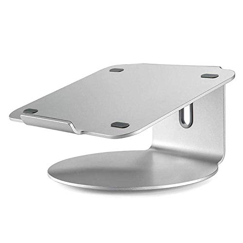 Brightz Ordenador portátil de Aluminio Soporte de la Base 360 ​​de rotación Portátiles Intensificar Holder Soporte portátil de refrigeración del sostenedor for 10-17 Pulgadas