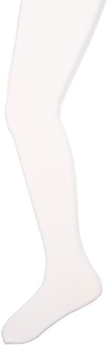 Camano 3119 Medias, White 001, 7 años (122 cm) para Niñas