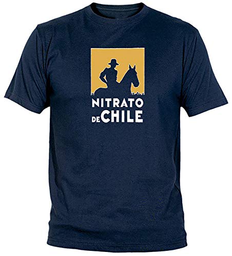 Camiseta Nitrato De Chile Adulto/niño EGB ochenteras 80´s Retro (M, Marino) Camiseta Nitrato De Chile Adulto/niño EGB ochenteras 80´s Retro (M, Marino)