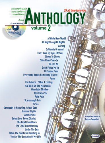 CAPPELLARI A. - Antologia para Saxofon Alto (Mib) Vol.2 (28 All Time Favorites) (Inc.CD)
