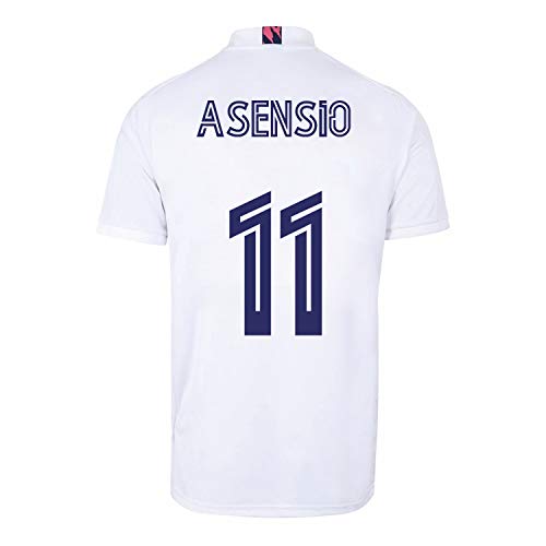 Champion's City Kit - 11 Asensio - Camiseta y Pantalón Infantil Primera Equipación - Real Madrid - Réplica Autorizada - Temporada 2020/2021