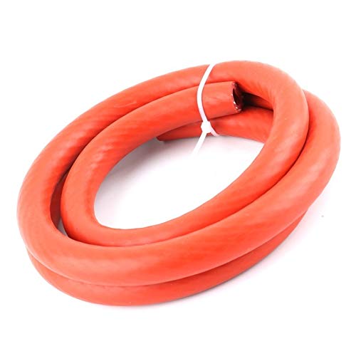 CROSYO 1pc 1 Meter Espesamiento de Silicona Tubo de Caucho de la Manguera Soft 6 8 10 12 20 mm Fuera de la Manguera Flexible Diámetro (Color : Rojo, tamaño : 8x14mm)