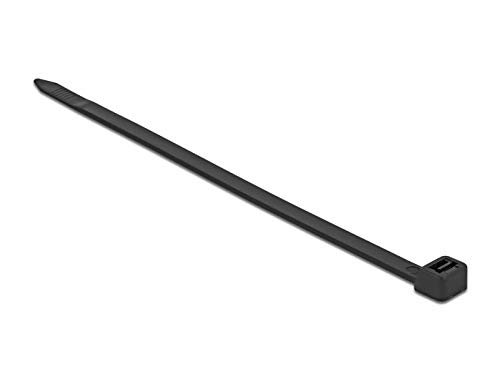 Delock - Bridas (850 x 9 mm, 10 Unidades), Color Negro