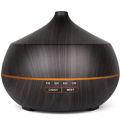 Difusor de aceite esencial, humidificador de niebla fría de 400 ml, un relleno para aroma y aromaterapia constantes de 10 horas, difusor para el hogar y la oficina Difusor de aceite esencial, humidificador de niebla fría de 400 ml, un relleno para aroma y aromaterapia constantes de 10 horas, difusor para el hogar y la oficina
