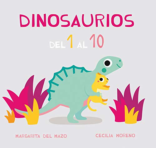 Dinosaurios del 1 al 10 (Miau Cartón)
