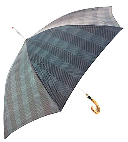 Doppler - Paraguas largo AC Diplomat estampado para hombre, fabricado en Austria Imp3 90cm fermé et 107cm de diamètre