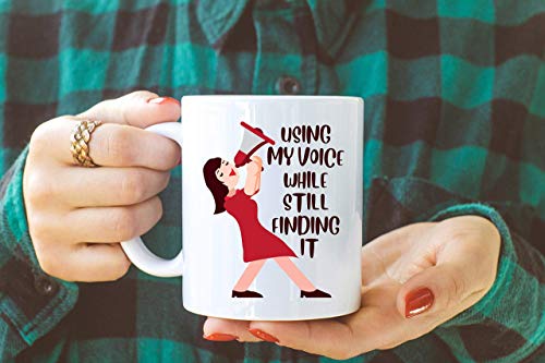 Feminist Coffee Mug, Using My Voice While Still Finding It Mug, Power Feminist Funny mugs, Feminism Coffee Mug 11 Oz