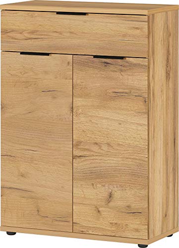 Germania Zapatero, Engineered Wood, Navarra-Roble NB, 75 x 108 x 37 cm