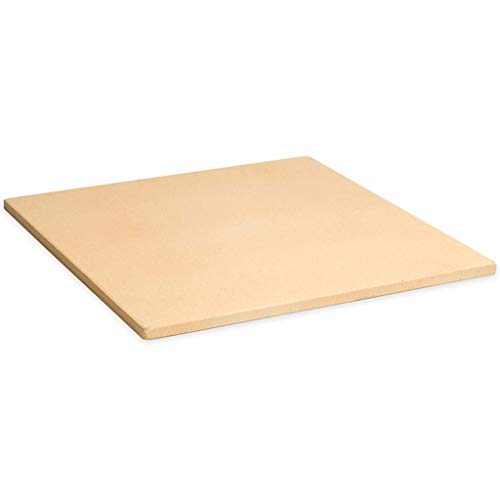 Gmsqj Piedra Rectangular para Pizza De 10"X 11",Piedra para Asar A La Parrilla De Cordierita,Resistencia A Altas Temperaturas, Ideal para Hornos, Parrillas, Barbacoa, Empanadas, Pan De Repostería