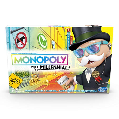 Hasbro Gaming – Monopolis para Millennials E4989103 [versión Italiana]