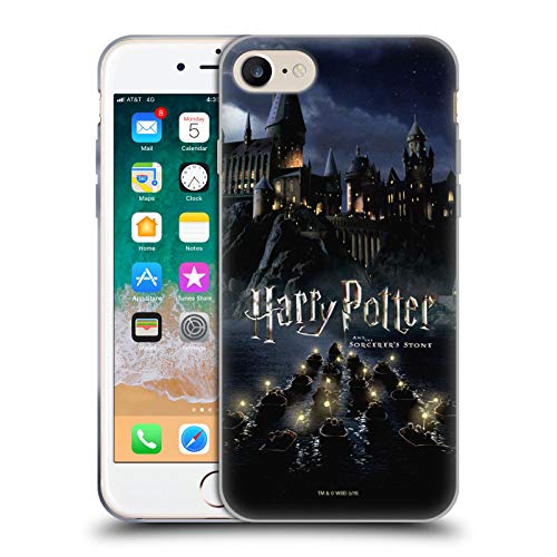 Head Case Designs Oficial Harry Potter Castillo Sorcerer's Stone II Carcasa de Gel de Silicona Compatible con Apple iPhone 7 / iPhone 8 / iPhone SE 2020