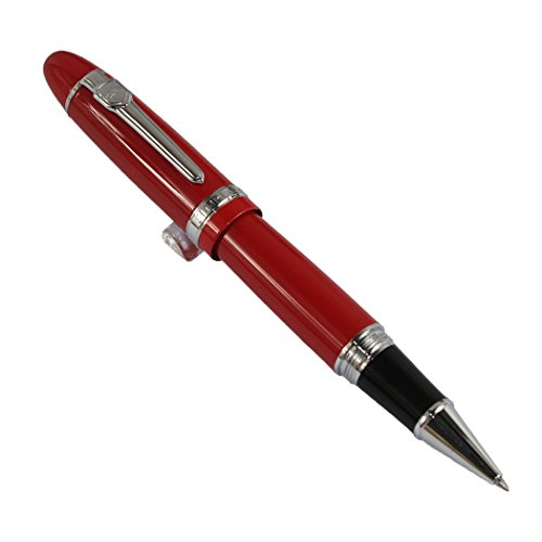Jinhao 159 Rollerball pen with Original pen pouch - Red