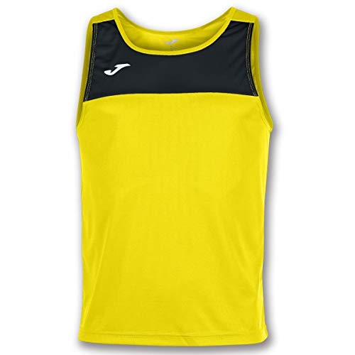 Joma Race Camisetas Caballero, Hombre, Amarillo/Negro, L