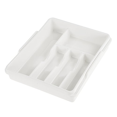keeeper Bandeja para cubiertos, De 5 a 7 compartimentos, Inserción en cajones, 38 x 32 x 7,5 cm hasta 38 x 50,5 x 7,5 cm, Franka, Blanca keeeper Bandeja para cubiertos, De 5 a 7 compartimentos, Inserción en cajones, 38 x 32 x 7,5 cm hasta 38 x 50,5 x 7,5 cm, Franka, Blanca