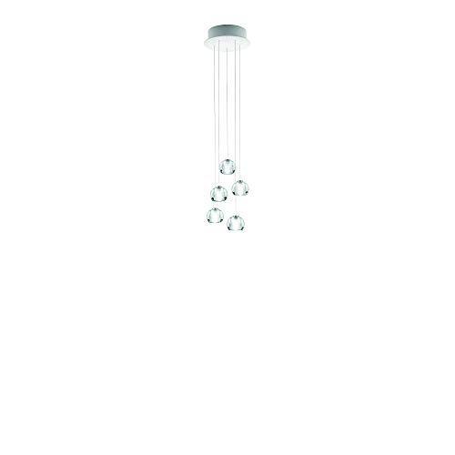 Lámpara colgante LED de MULTISPOT/BELUGA de 240 cm de diámetro, 5 puntos de luz