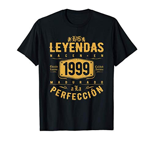 Las Leyendas nacen en 1999 - Regalo de 22 años hombre mujer Camiseta