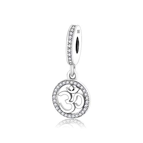 LILANG Pandora Jewelry Bracelet 925 Natural Se Adapta a los encantos Originales Haciendo el otoño de Plata esterlina Número cuelga los Abalorios con los Regalos de Bricolaje para Las Mujeres