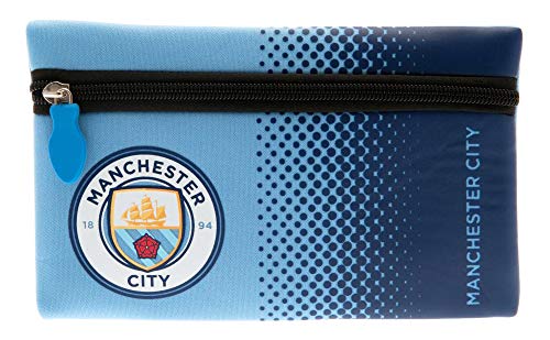 Manchester City FC azul desvanecimiento oficial caso diseño del lápiz de fútbol