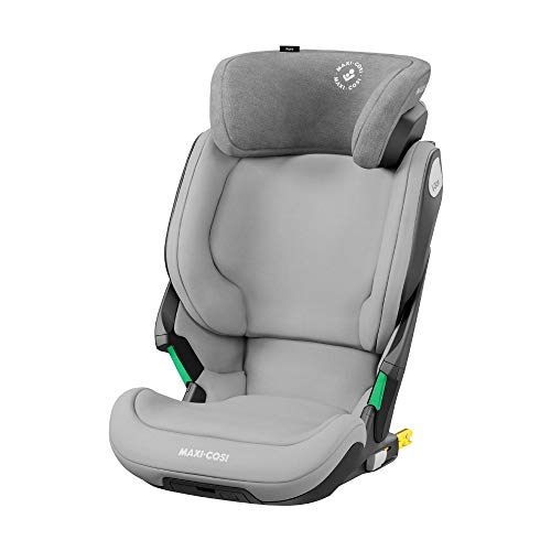 Maxi-Cosi Kore Silla de Coche Grupo 2/3 ISOFIX i-Size, 15 - 36 kg, Protección Lateral Superior, Crece con el Niño desde 4 hasta 12 años, Authentic Grey (gris)