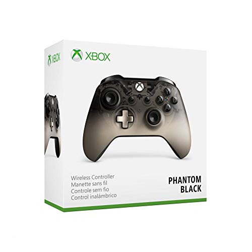 Microsoft - Mando Inalámbrico Negro (Phantom Black), Xbox One