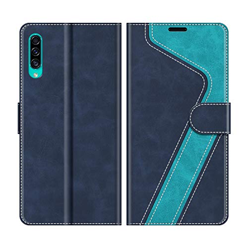 MOBESV Funda para Samsung Galaxy A30s, Funda Libro Samsung A30s, Funda Móvil Samsung Galaxy A50s Magnético Carcasa para Samsung Galaxy A30s / Galaxy A50s Funda con Tapa, Azul