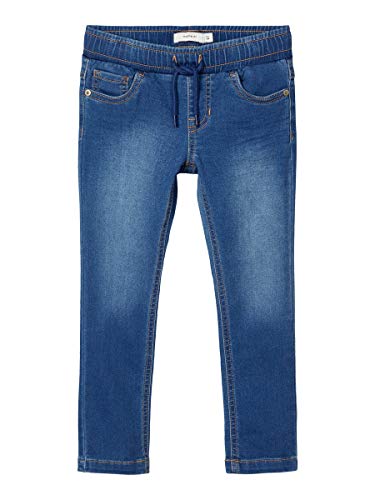 NAME IT NMMROBIN DNMTHAYERS 2385 SWE Pant Noos Jeans, Medio De Mezclilla Azul, 104 cm para Niños