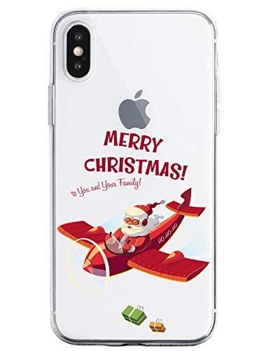 Oihxse Case Compatible con Samsung Galaxy S11 Plus Funda Transparente Silicona Suave Carcasa Protectora Navidad Santa Deer Diseño de patrón Creativo Ultra Slim Flexible Cover