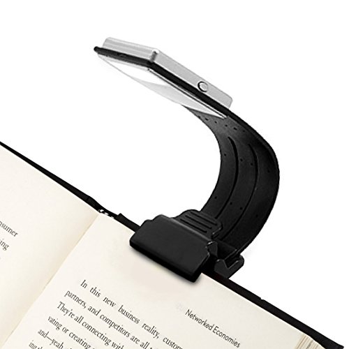 Opard Lectura Luz para Leer del Libro de 4 Elaborar Brillo Ajustable (1-Pack)