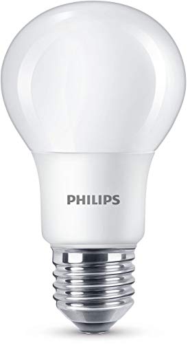 Philips Lighting pera Bombilla LED Estándar E27 luz blanca fría, 60 W, Pack de 1
