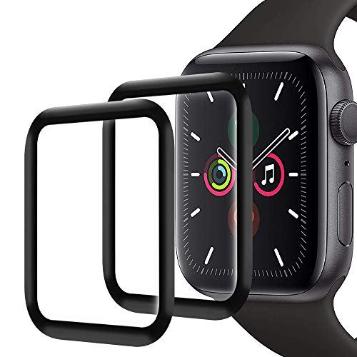 Protector Pantalla para Apple Watch 42mm serie 3/2/1 Cristal Templado [Alta sensibilidad] para Suave Protector para Apple Watch 42mm serie 3/2/1 [2 Piezas]