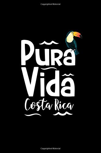 Pura Vida Costa Rica: Vacation Travel Gift: This is a blank, lined journal that makes a perfect Vacation gift for men or women. It's 6X9 with 120 ... size to write things in. [Idioma Inglés]
