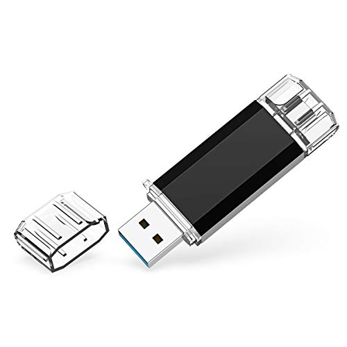 RAOYI 64GB Memoria Flash USB 3.0 Tipo C Dual OTG Flash Drive USB C Pendrive 64 GB Memory Stick para Smartphones USB-C, Tablets Matebook D, Huawei P30, LG G6, V30, Google Pixel XL RAOYI 64GB Memoria Flash USB 3.0 Tipo C Dual OTG Flash Drive USB C Pendrive 64 GB Memory Stick para Smartphones USB-C, Tablets Matebook D, Huawei P30, LG G6, V30, Google Pixel XL