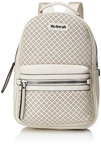 REFRESH 83259, Bolso mochila para Mujer, Blanco (Blanco), 24x31x14 cm (W x H x L)