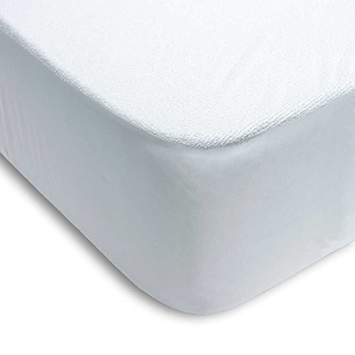 Regalitostv Protector colchón Cama 150 x 200cm + 25 cm Impermeable Absorbente Lavable Anti-Ácaros Rizo Algodón (150_x_200_cm) Regalitostv Protector colchón Cama 150 x 200cm + 25 cm Impermeable Absorbente Lavable Anti-Ácaros Rizo Algodón (150_x_200_cm)