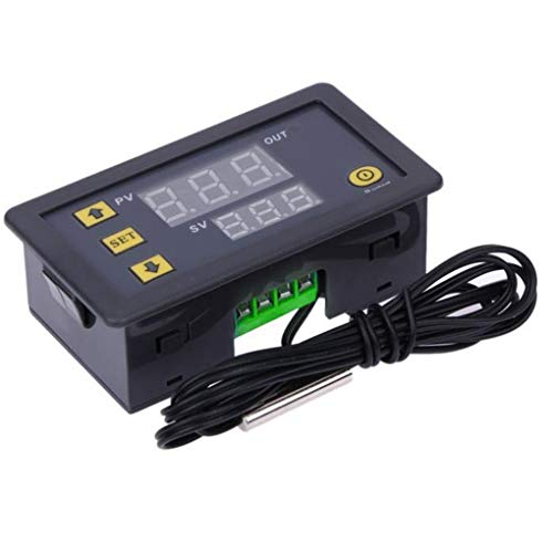rongweiwang 12V 20A W3230 LCD Digital Termostato Controlador de Temperatura Meter Regulador de Alarma de Alta Temperatura