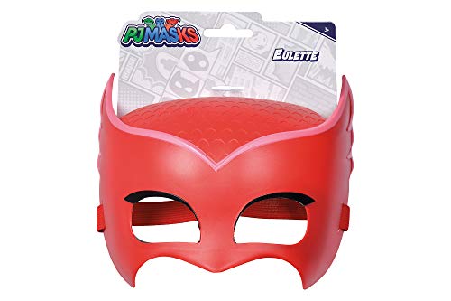 Simba PJ Masks 109402092 - Máscara de búho, con goma elástica, para disfraz, 20 cm, para niños a partir de 3 años
