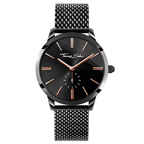 Thomas Sabo Reloj para mujer Glam Spirit Negro WA0277-202-203-33 mm Thomas Sabo Reloj para mujer Glam Spirit Negro WA0277-202-203-33 mm