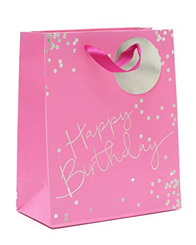 UK Greetings 587765-0-1 - Bolsa de regalo para cumpleaños, color rosa