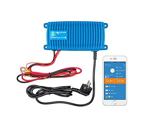 Victron Energy - Cargadore 13A 12V Victron Energy Blue Smart IP67 Bluetooth 12/13 1 Schuko - BPC121313006