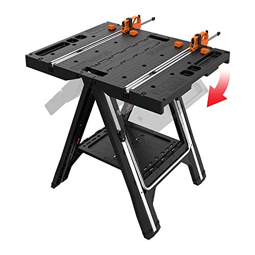 WORX Pegasus WX051 - Mesa de trabajo multifunción con abrazaderas rápidas y pinzas de sujeción WORX Pegasus WX051 - Mesa de trabajo multifunción con abrazaderas rápidas y pinzas de sujeción