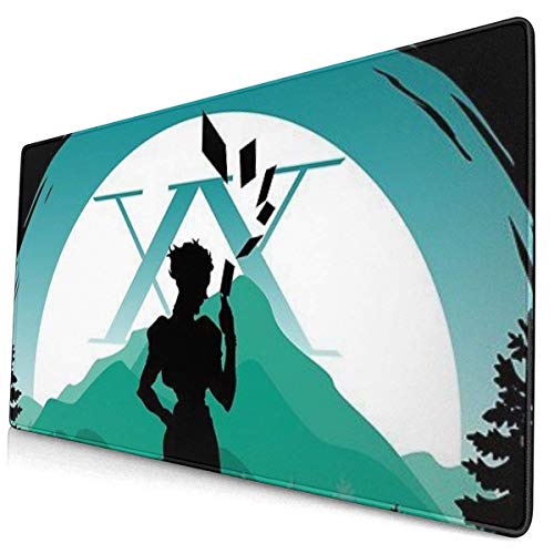 Ye Hua Extra Large Mouse Pad -Xhunter Hisoka Hunter X Hunter Desk Mousepad - 15.8x29.5in (3mm Thick)- XL Protective Keyboard Desk Mouse Mat for Computer/Laptop
